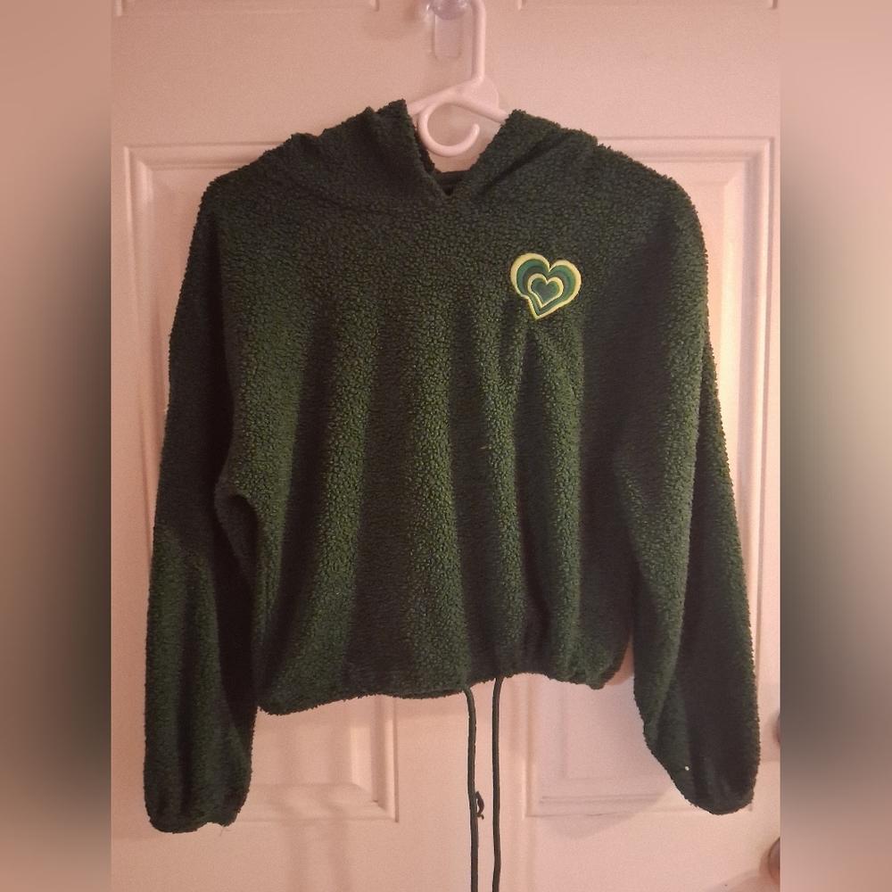 No Boundaries Forest Green Knit Top